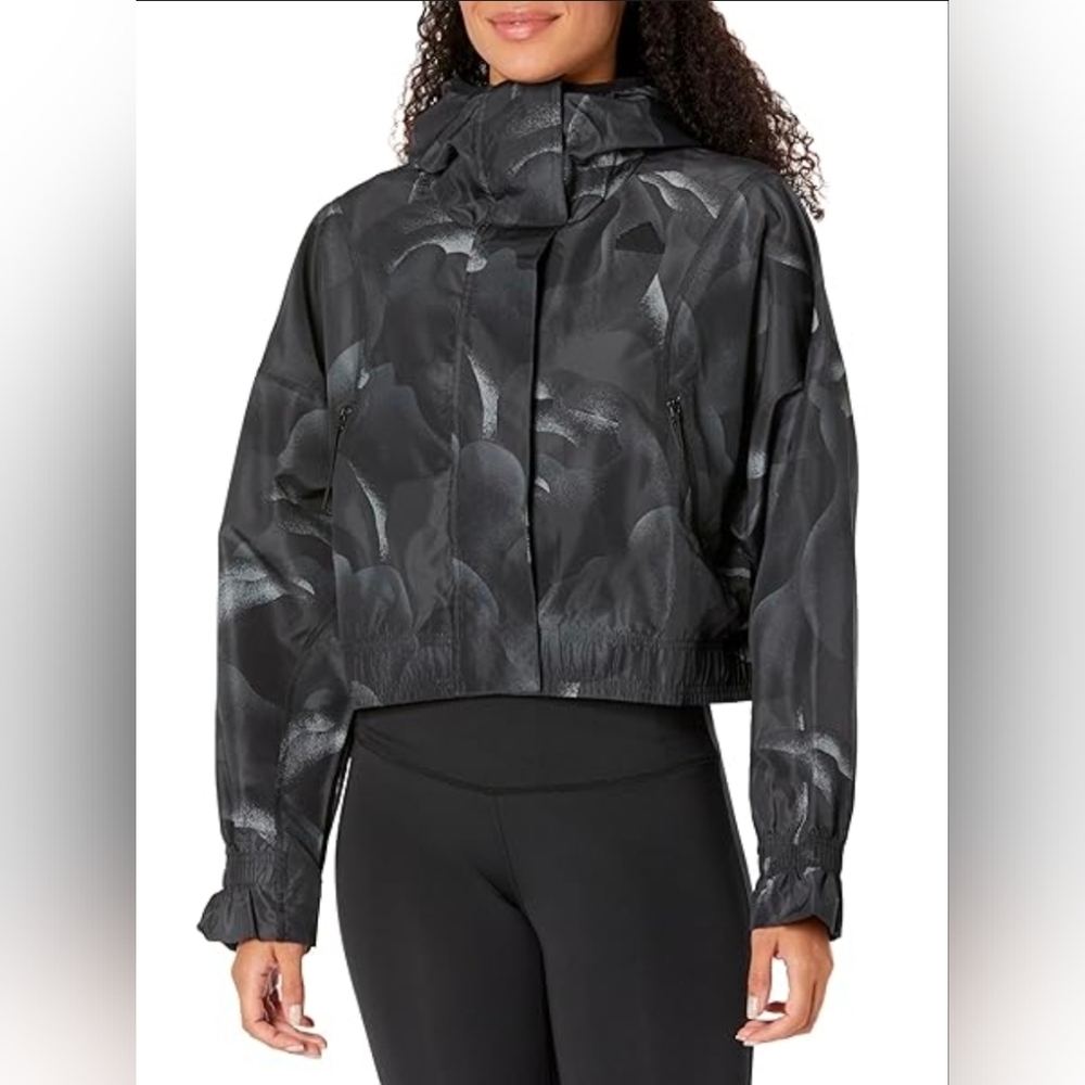 NWT Adidas Women's City Escape Full Zip Hoodie SZ XL